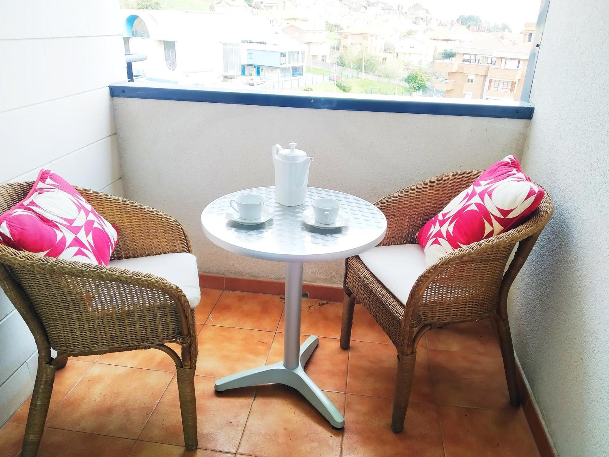Apartament Hikari, Centro Luanco Con Parking Zewnętrze zdjęcie