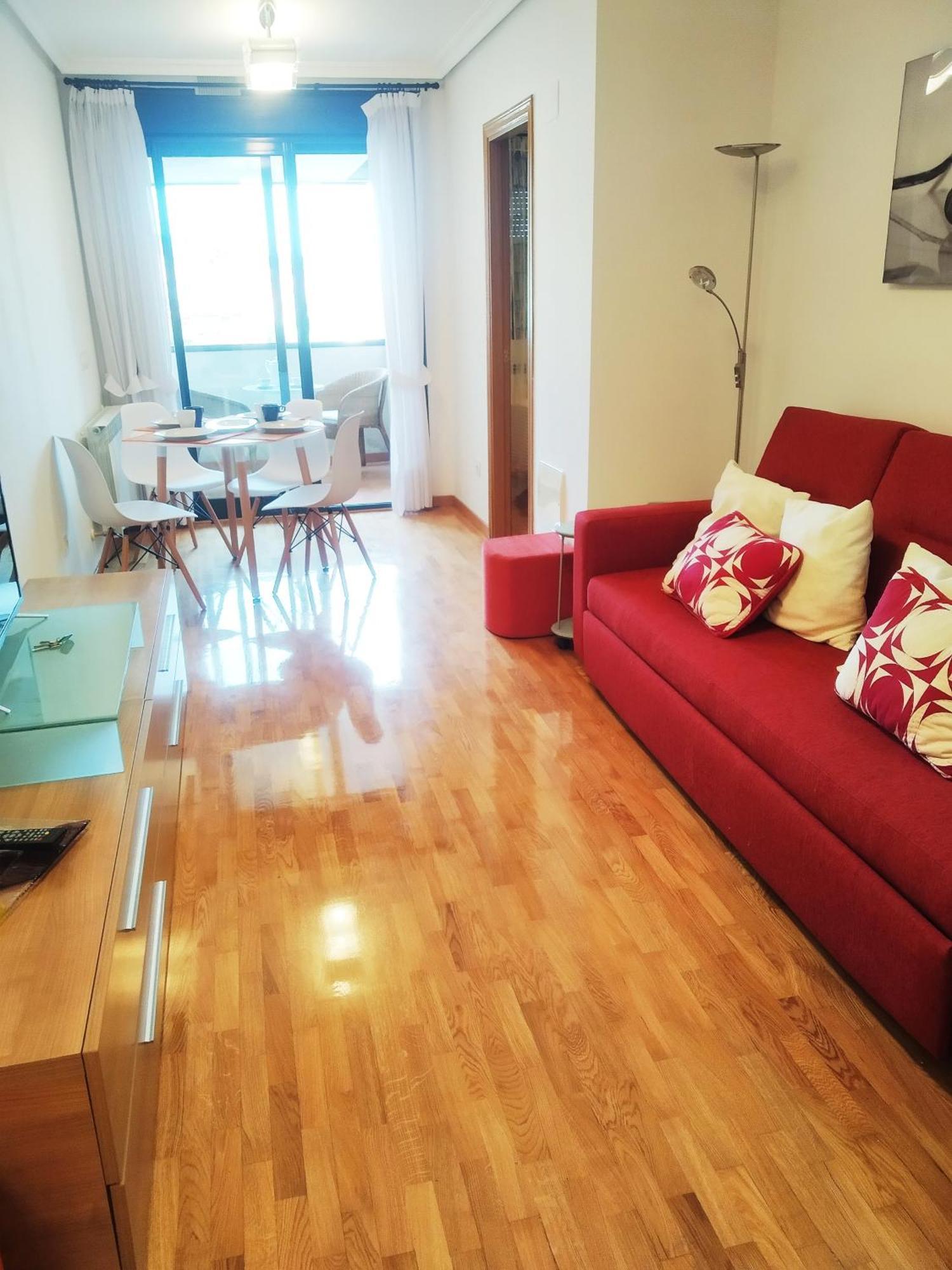 Apartament Hikari, Centro Luanco Con Parking Zewnętrze zdjęcie