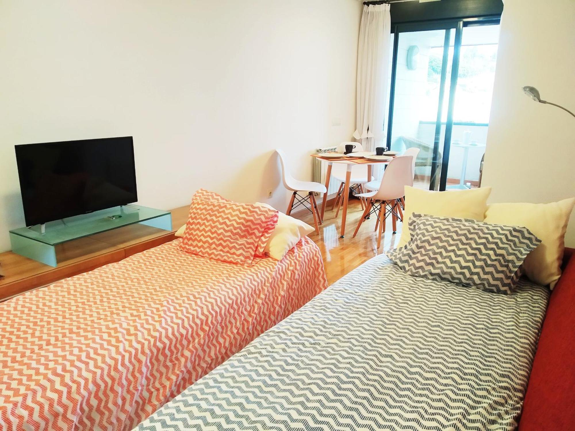 Apartament Hikari, Centro Luanco Con Parking Zewnętrze zdjęcie